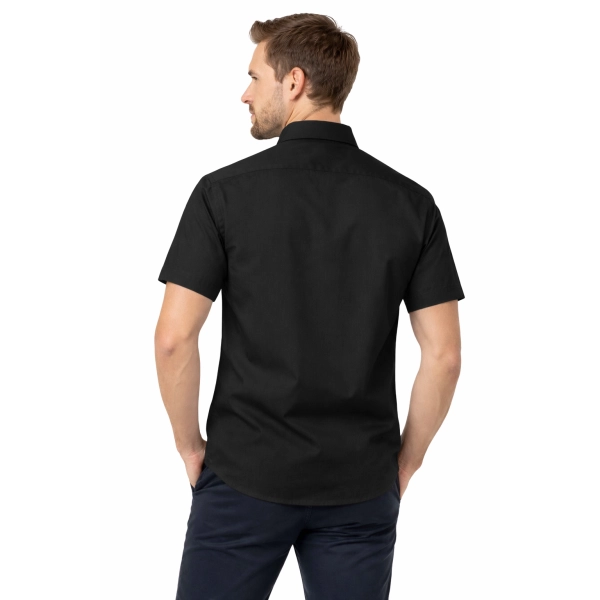 Koszula męska z krótkim rękawem czarna roz.XXL